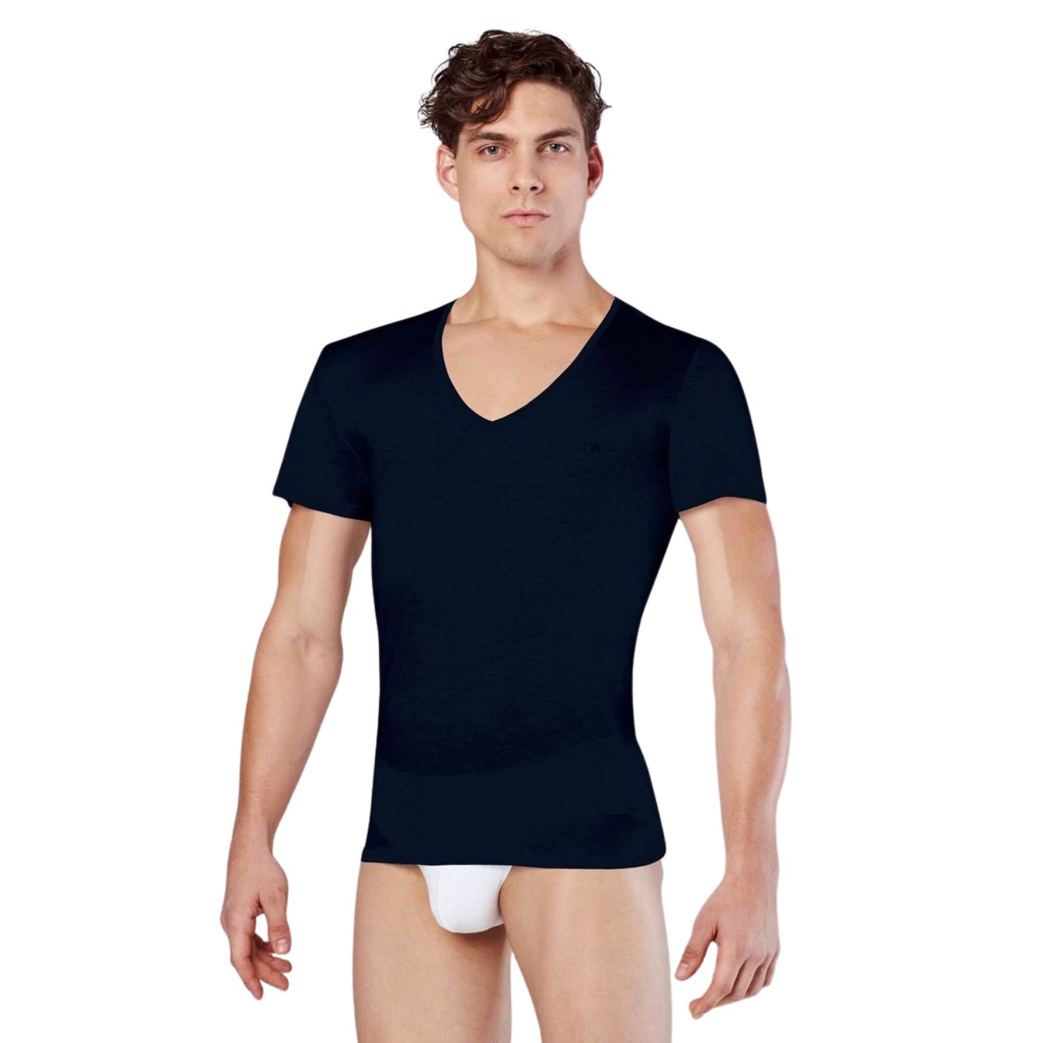

Футболка домашняя мужская Doreanse 2530 синяя 2XL, Синий, 2530