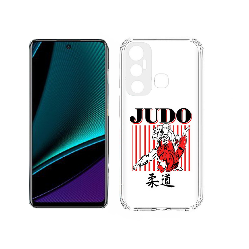 

Чехол MyPads Tocco для Infinix Hot 11s Дзюдо, Прозрачный, Tocco