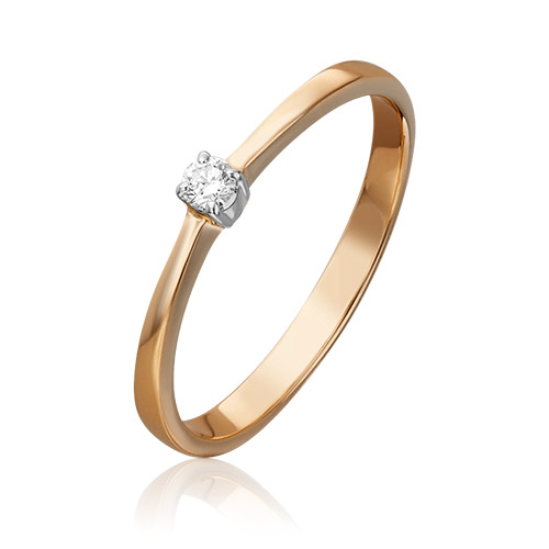 

Кольцо из золота с бриллиантом р. 17 PLATINA jewelry 01-0433-00-101-1111-30, 01-0433-00-101-1111-30