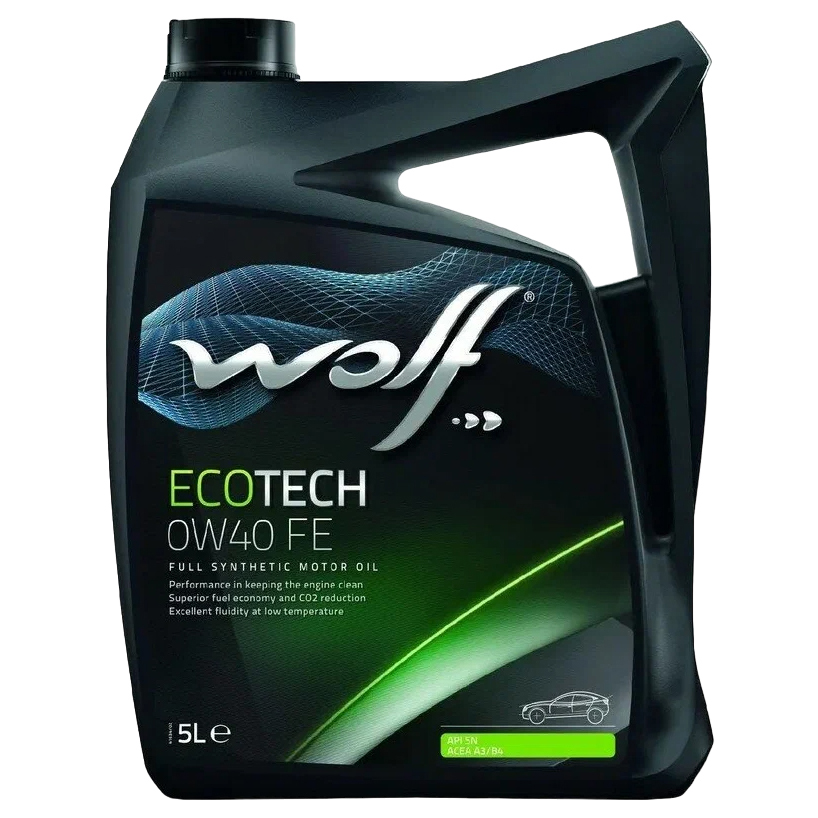 

Wolf Моторное масло Wolf Ecotech 0W40 Fe 5l