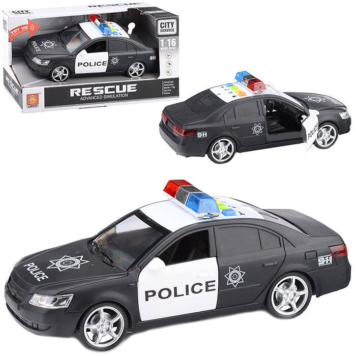 Машина WY560B Полиция в коробке 1:16