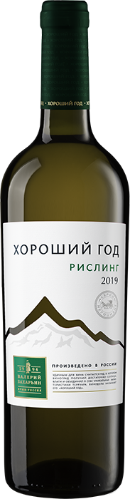 

Вино Рислинг Хороший год, 750 мл