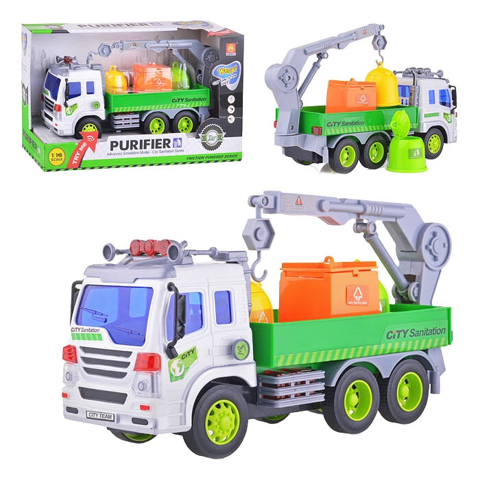 

Машина WY309S Спецтехника на батарейках, в коробке 1:16