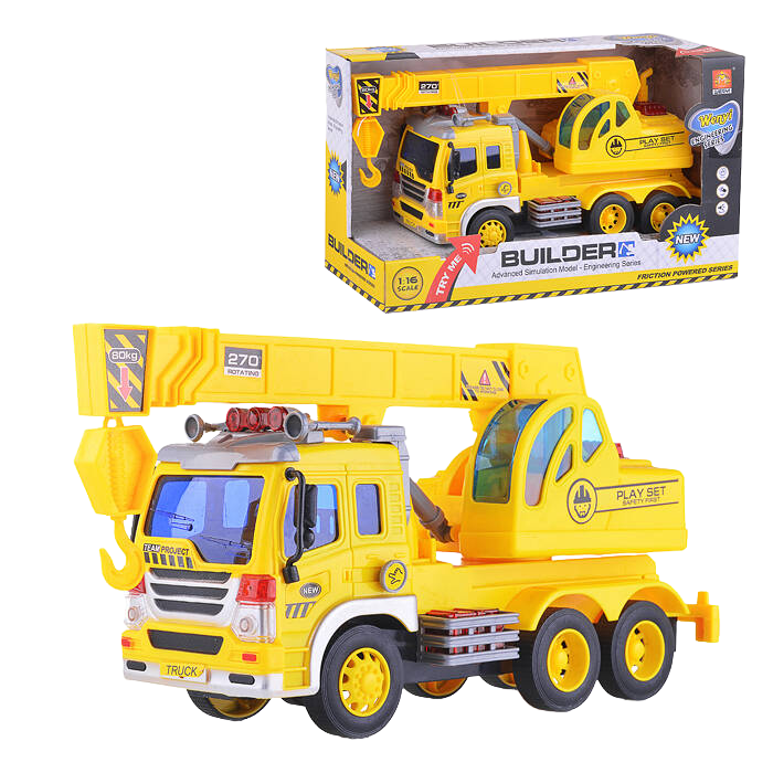 

Машина WY305S Спецтехника на батарейках, в коробке 1:16