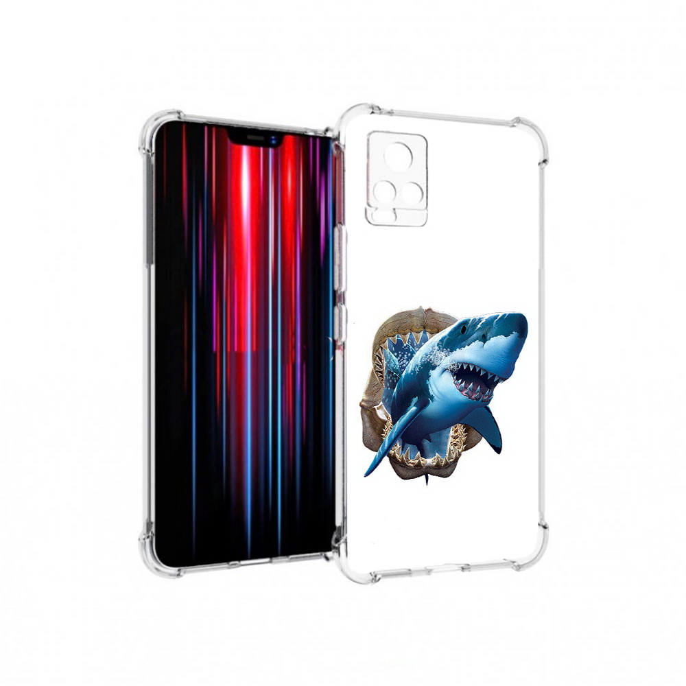 

Чехол MyPads Tocco для Vivo V20 PRO челюсти (PT226964.386.675), Прозрачный, Tocco