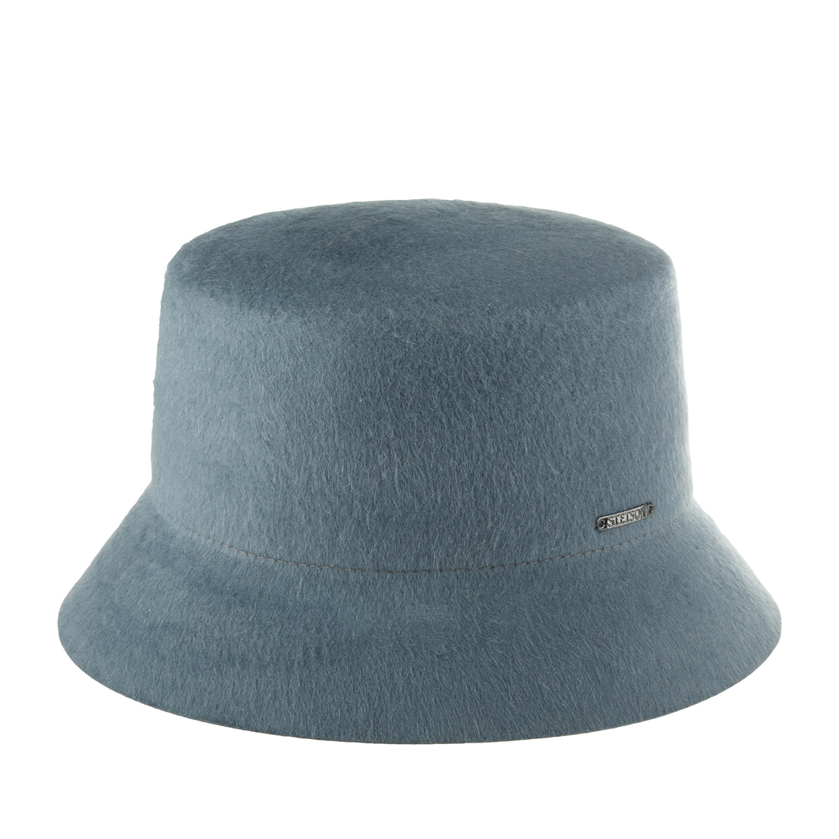 Панама унисекс Stetson 1818101 BUCKET WOOLFELT/MOHAIR серая, р.55