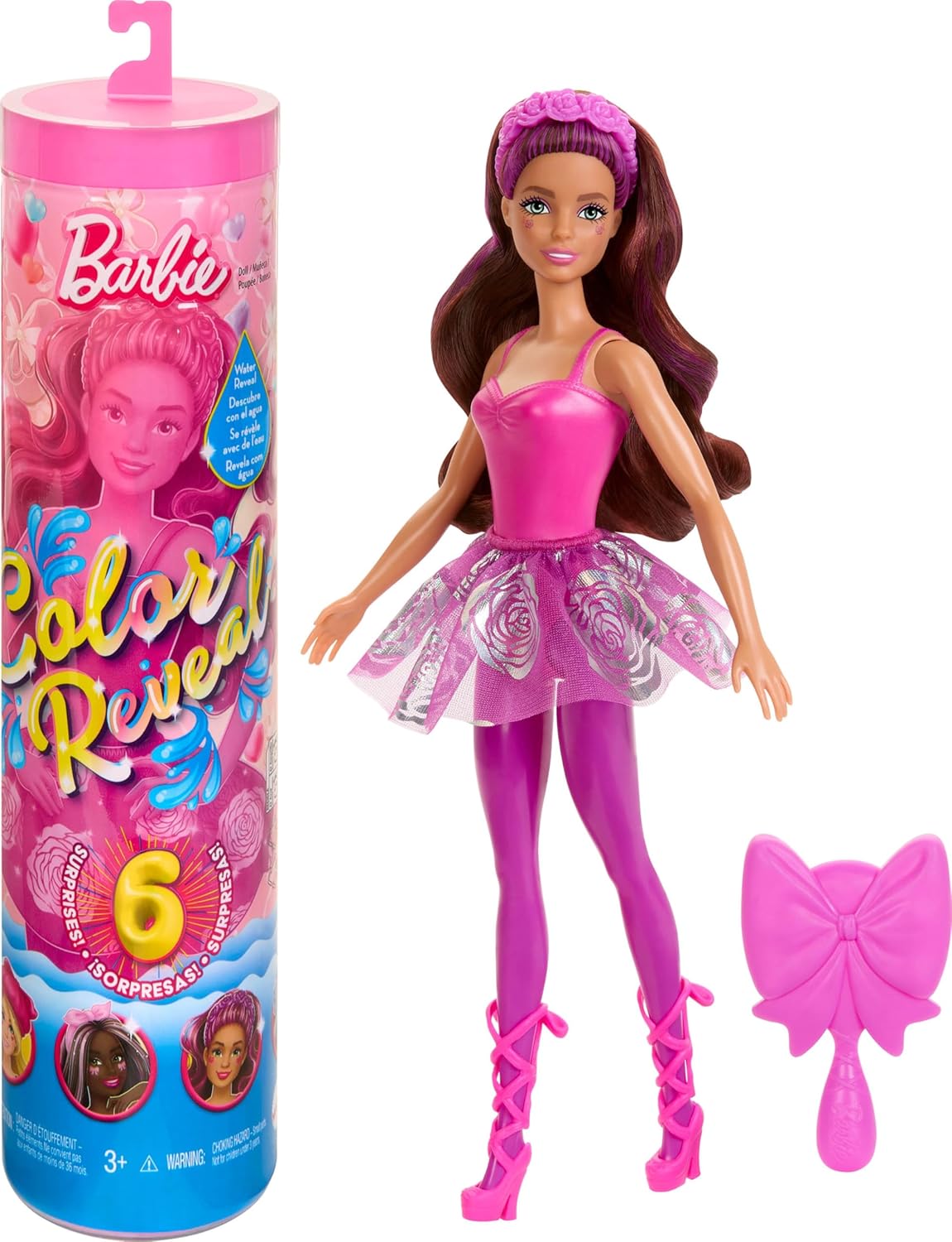 

Кукла Barbie Cutie Reveal Ballerine HRK17, Cutie Reveal Ballerine