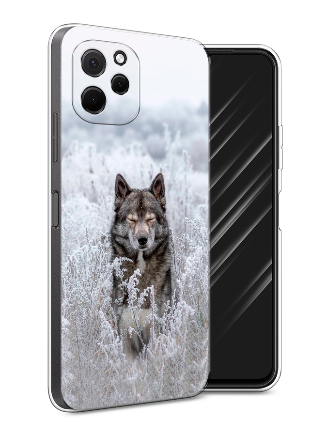 

Чехол Awog на HuaweI Nova Y61 "Водный дракон", Голубой;фиолетовый;синий, 6120050-2
