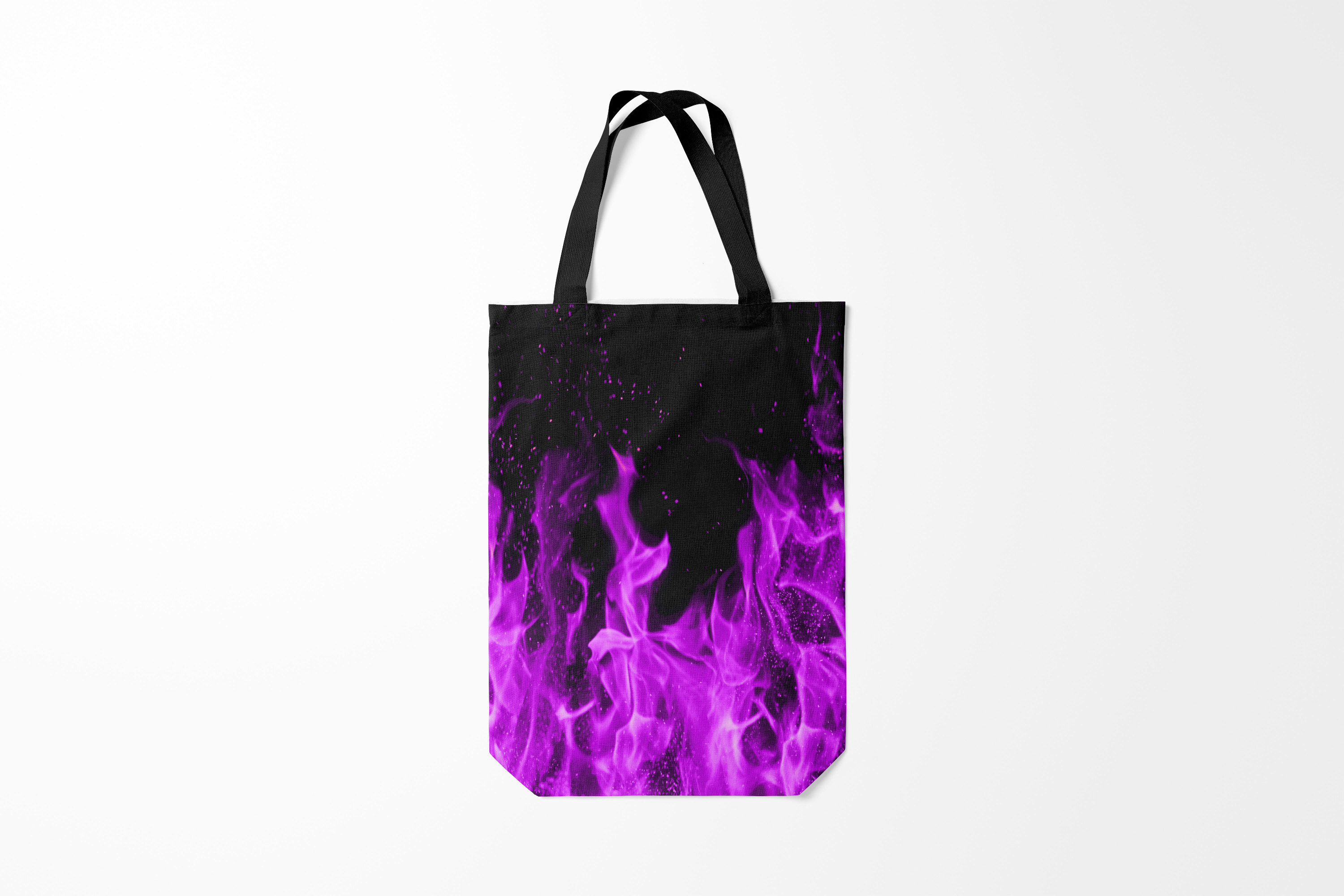 

Сумка шoппер унисекс Burnettie ФИОЛЕТОВЫЙ ОГОНЬ VIOLET FLAME NEON, черный, ФИОЛЕТОВЫЙ ОГОНЬ VIOLET FLAME NEON