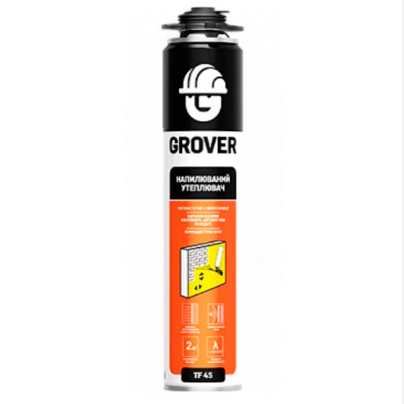 Напыляемый утеплитель Grover TF45 GRF401 проф. всесезонный