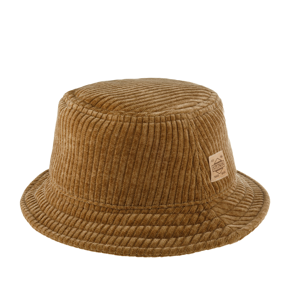 Панама унисекс Stetson 1895104 BUCKET CORDUROY JERSEY бежевая, р.55