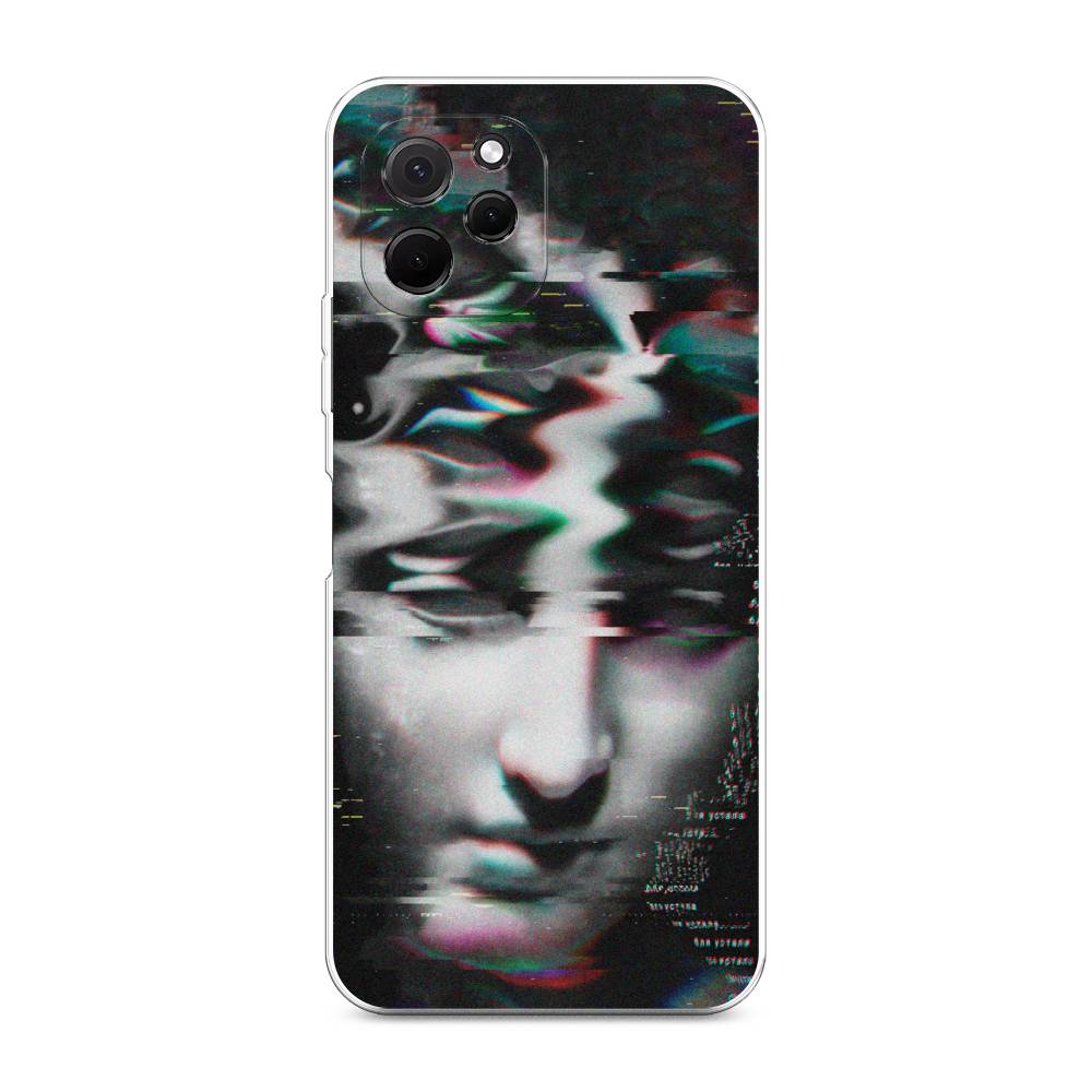

Чехол Awog на HuaweI Nova Y61 "Glitch Art", Серый, 6120050-9