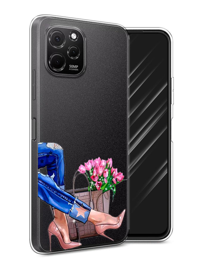 

Чехол Awog на HuaweI Nova Y61 "Постер pop art", Голубой;желтый;красный, 6120050-9