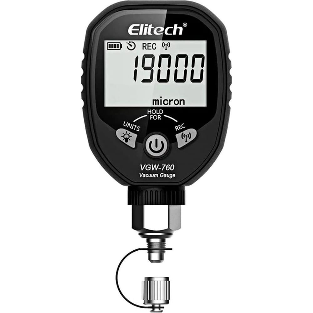 

Беспроводной цифровой вакуумметр с сигнализацией Elitech VGW760