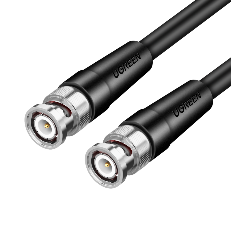 

Кабель-коннектор UGREEN SP103 (50926) BNC Male to Male Cable, Черный, SP103 (50926) BNC Male to Male Cable Nickel-Plated Connector. Длина: 3м. Цвет: черный
