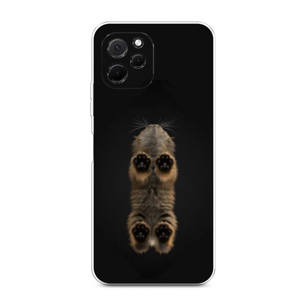 

Чехол Awog на HuaweI Nova Y61 "Кошачьи лапки", Черный, 6120050-1