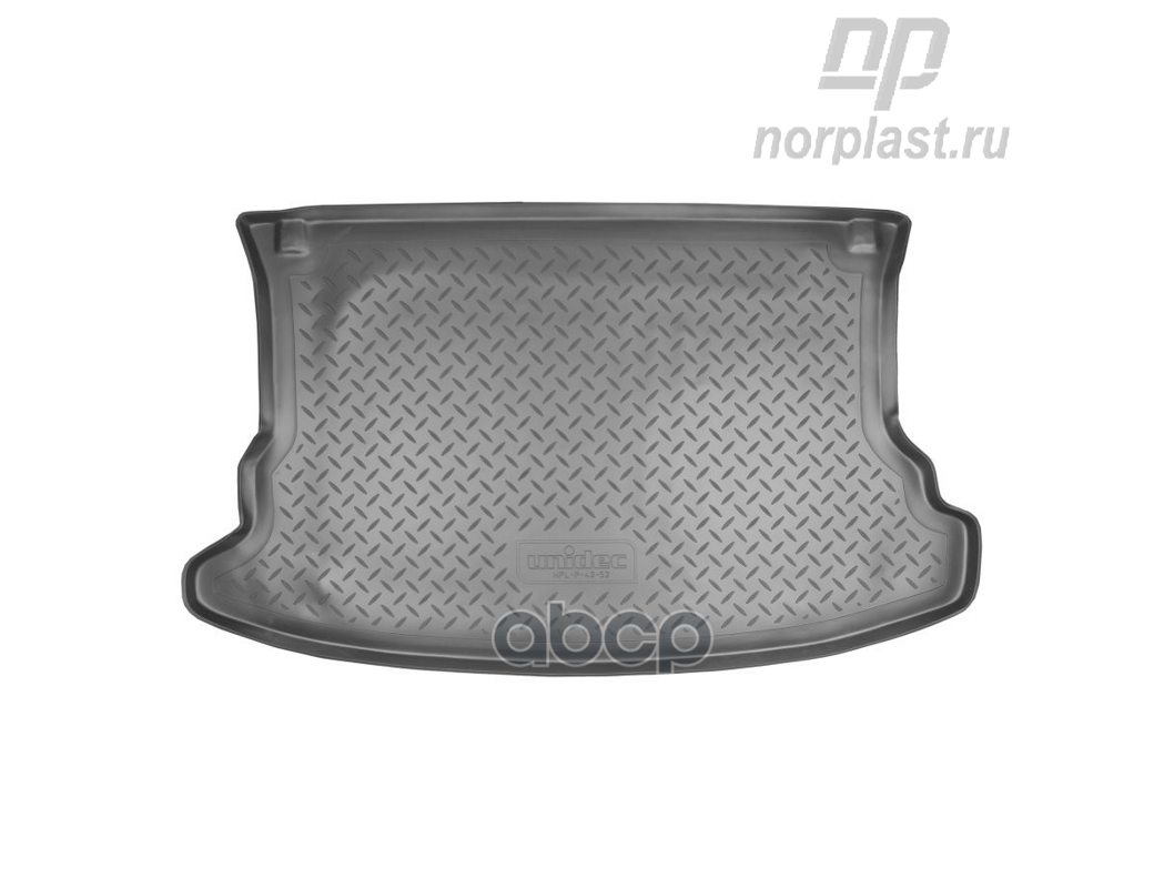 фото Коврик багажника полиуретан kia sportage 04- norplast npl-p-43-52 norplast арт. npl-p-43-5