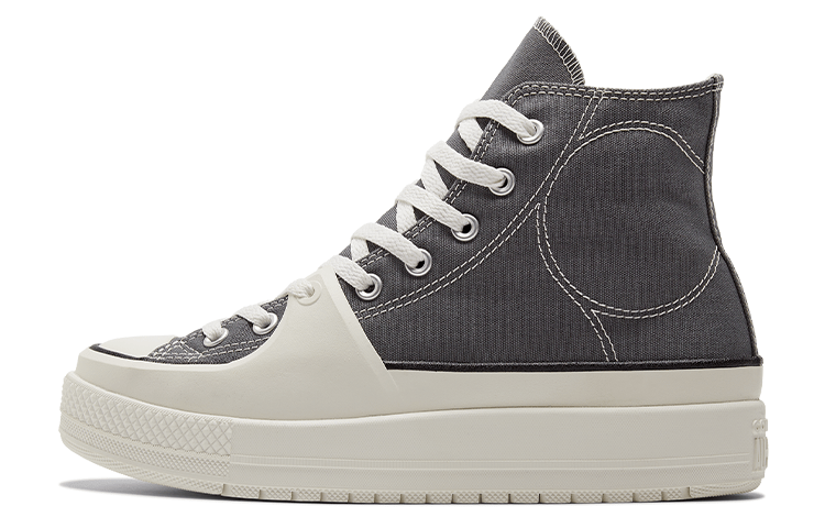 

Кеды унисекс Converse Chuck Taylor All Star Construct серые 35.5 EU, Серый, Chuck Taylor All Star Construct