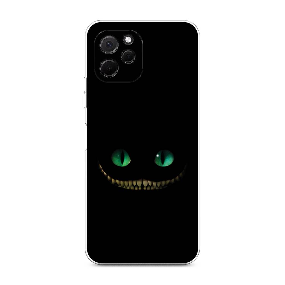 

Чехол Awog на HuaweI Nova Y61 "Зеленоглазый чеширский кот", Черный, 6120050-10