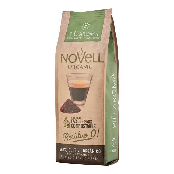 

Кофе Novell Piu Aroma Arabica 100% Organic молотый 250 г