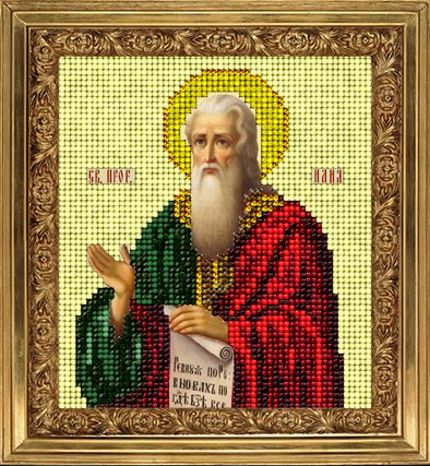 

Вышивка бисером Св, Илья 10815, 9,8x11 см от Краса и творчество