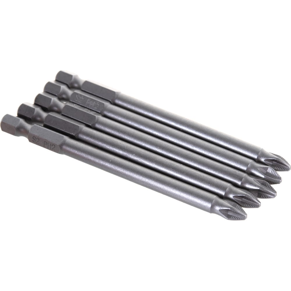 

Бита (5 шт; PH2; 90 мм; 1/4" E6.3) Quadro Torsion 410290