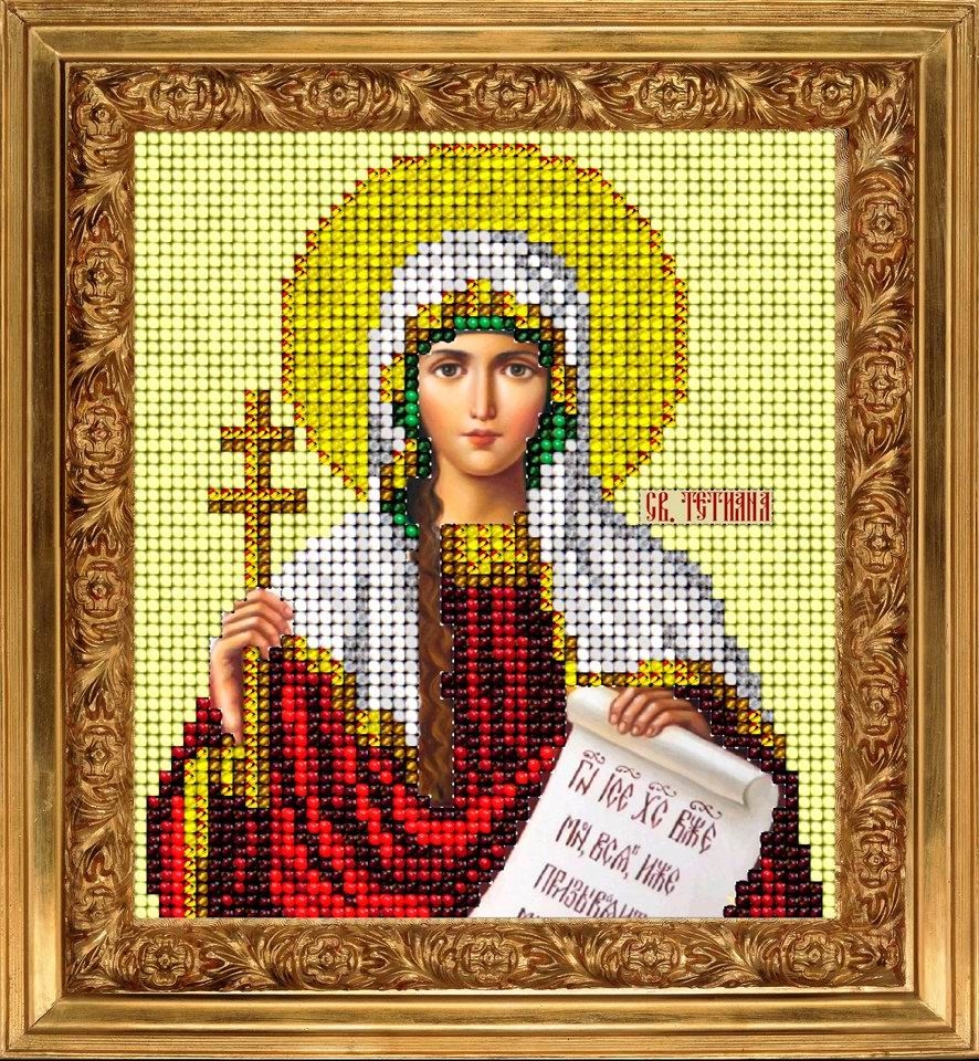 

Вышивка бисером Св,Тетиана 31213, 9,8x11 см от Краса и творчество