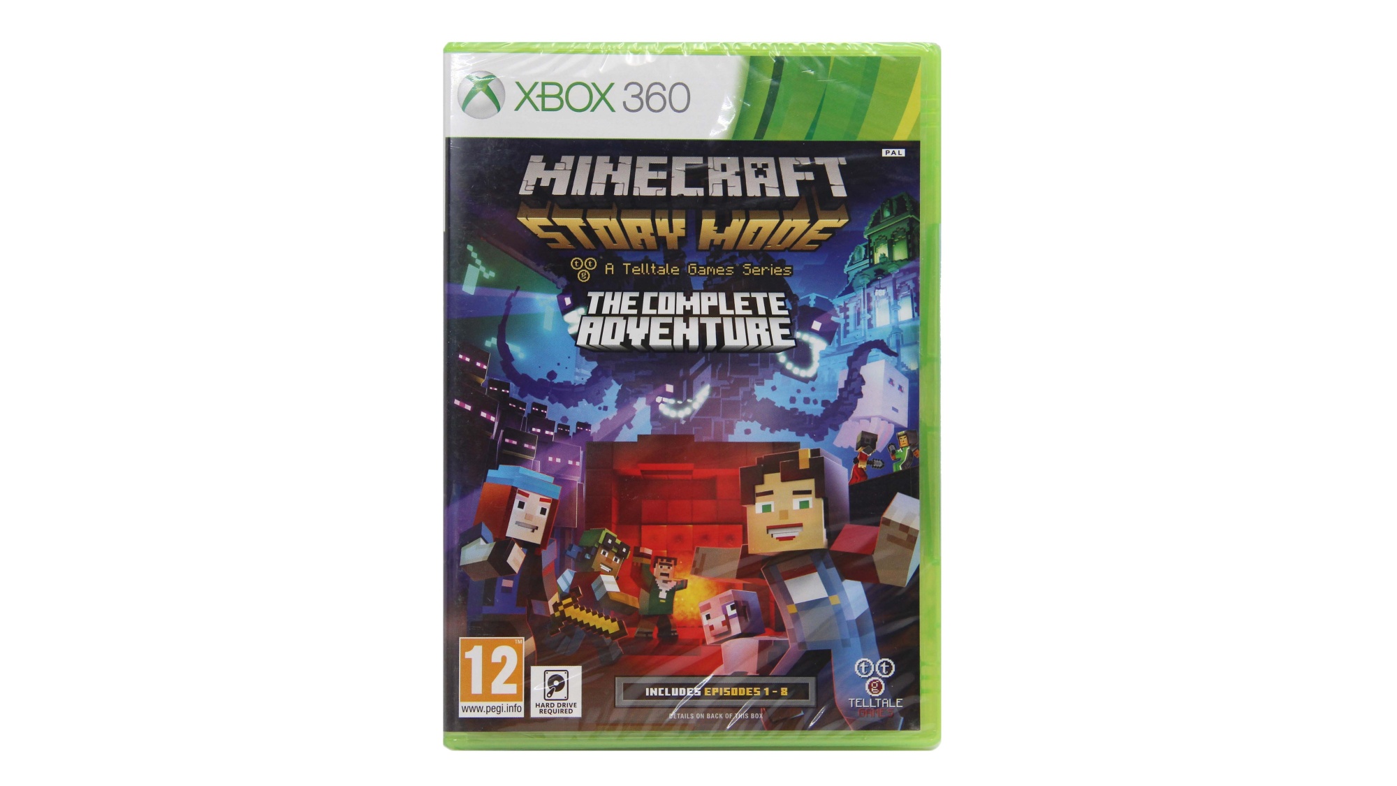 Игра Minecraft Story Mode (Xbox 360, полностью на русском языке)