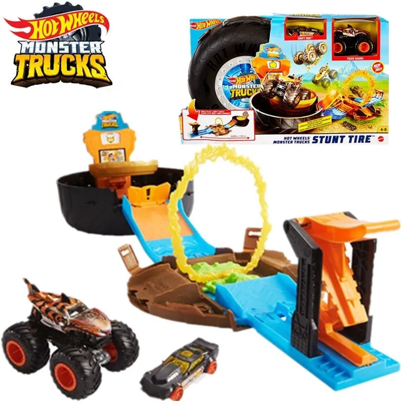 Набор игровой Hot Wheels Monster Trucks Stunt Tire GVK48