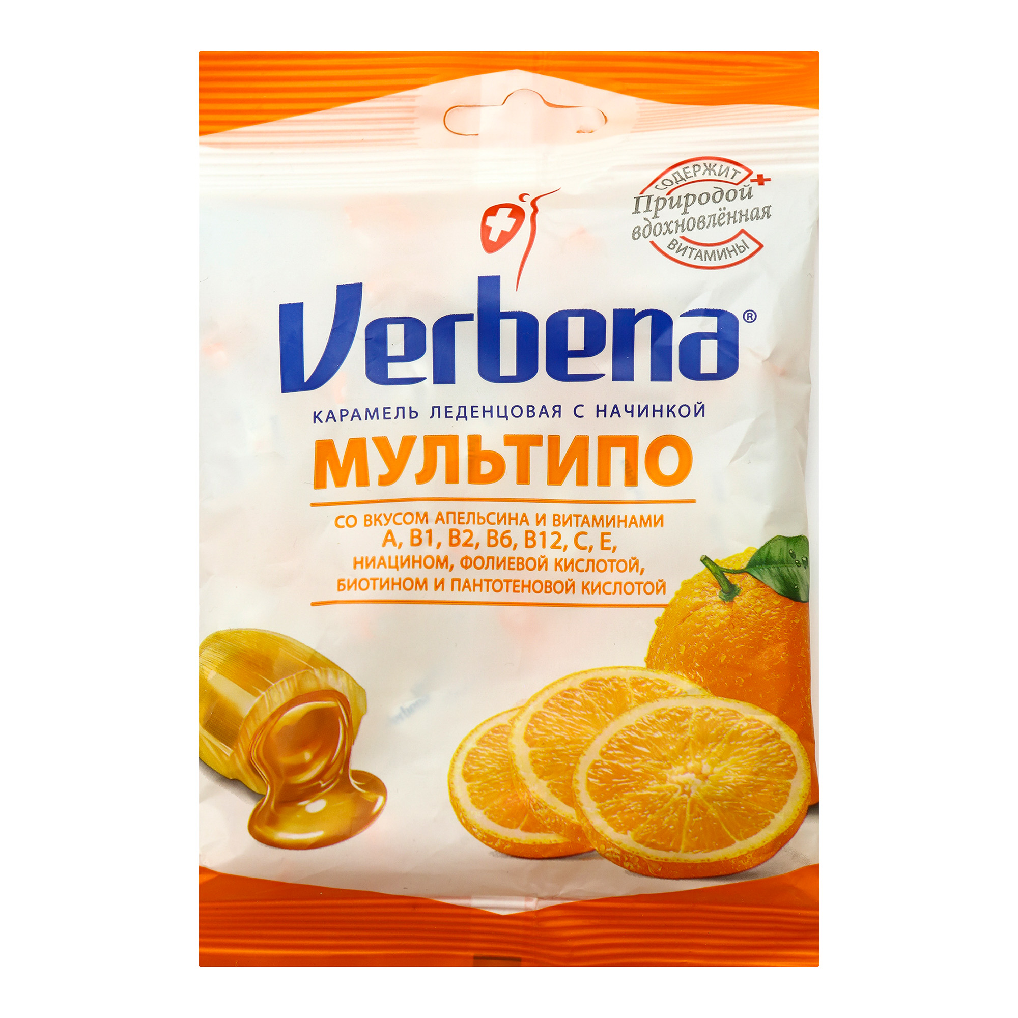 Карамель Verbena леденцовая мультипо 60 г