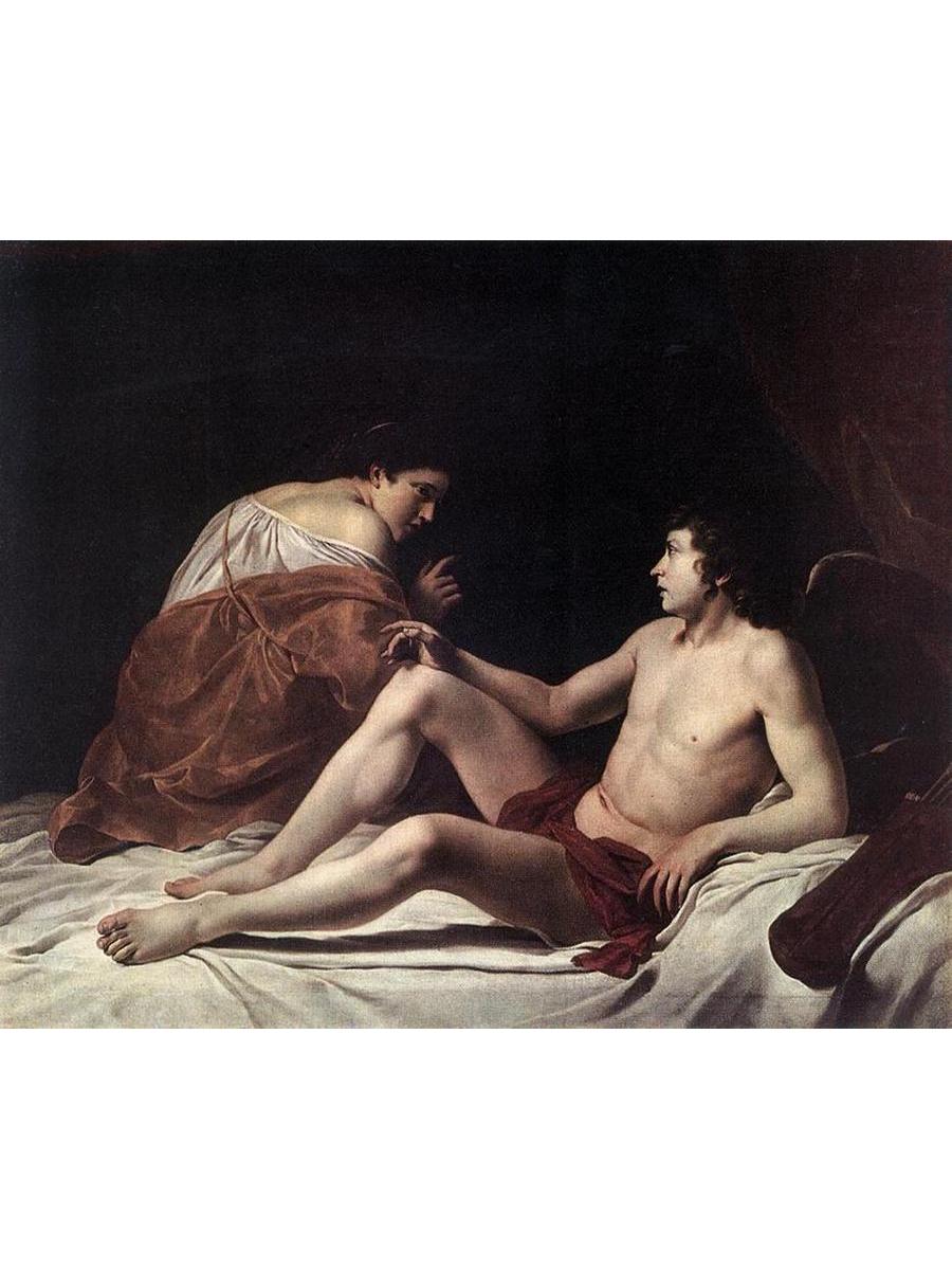 

Постер DRABS A3 Орацио Джентилески Cupid and Psyche