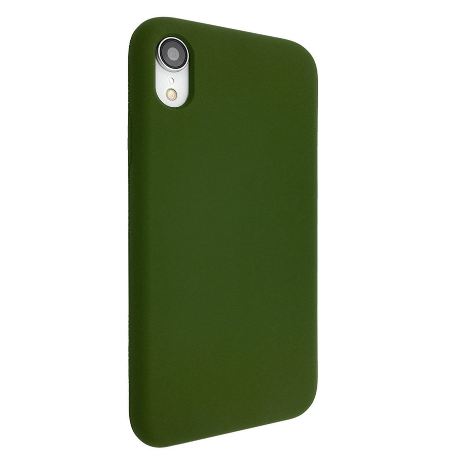 

Чехол силиконовый для iPhone XR 6.1" Full case series зеленый, Apple iPhone XR