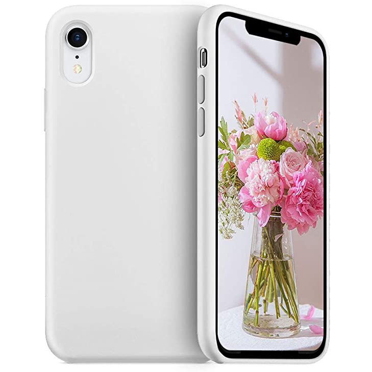 

Чехол силиконовый для iPhone XR 6.1" Full case series белый, Apple iPhone XR