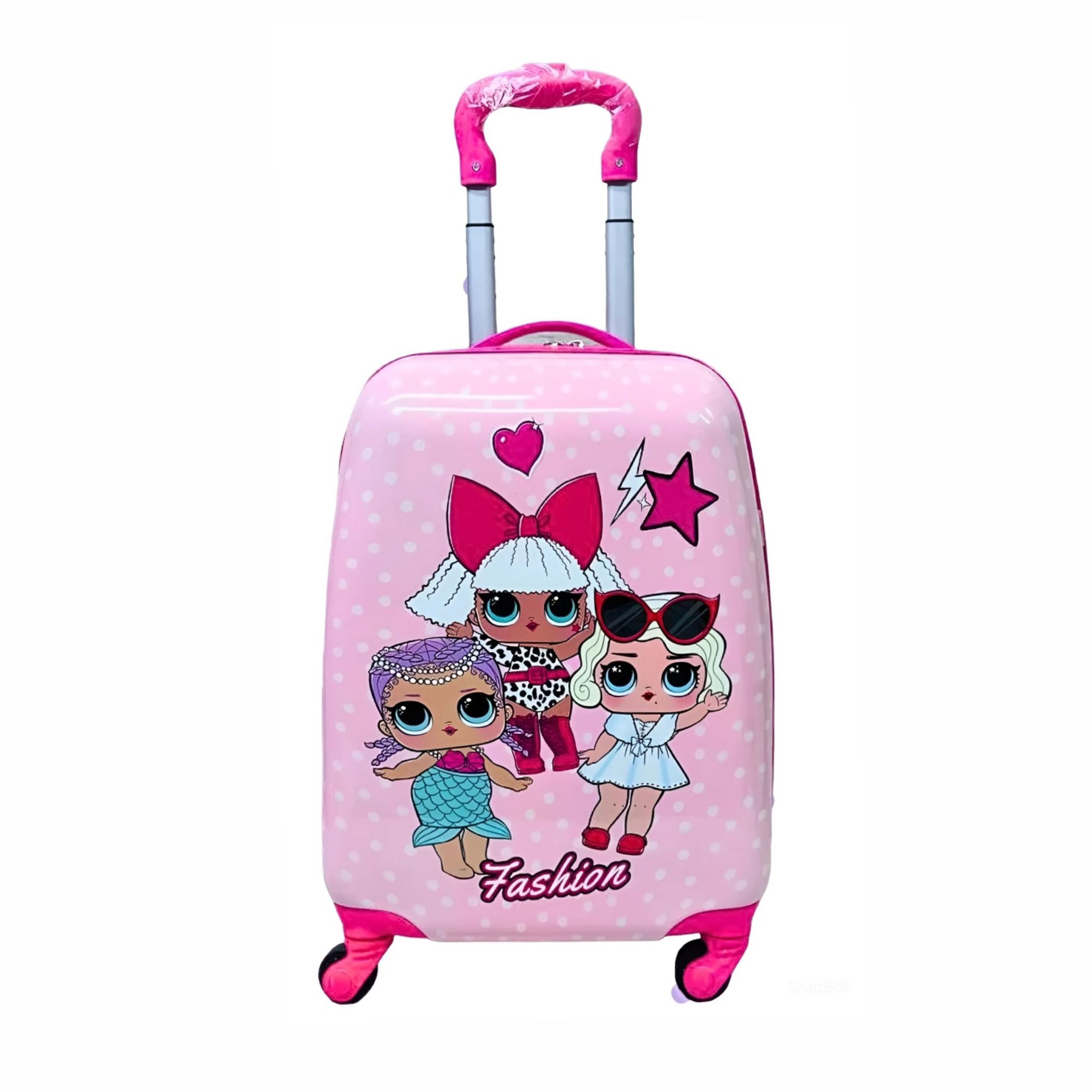 Детский чемодан Impreza Куклы Модницы Dolls 20 л розовый