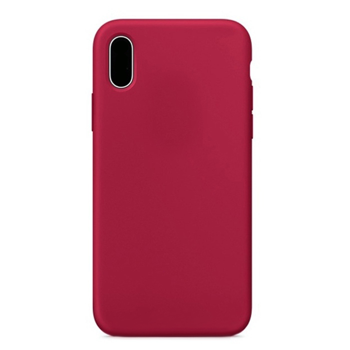 

Чехол силиконовый для iPhone XR 6.1" Full case series спелая малина, Красный, Apple iPhone XR