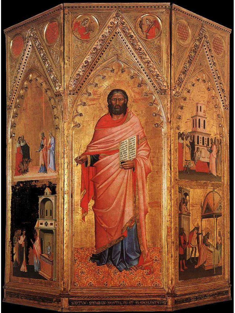 

Постер DRABS A3 Орканья Saint Matthew and scenes from his Life