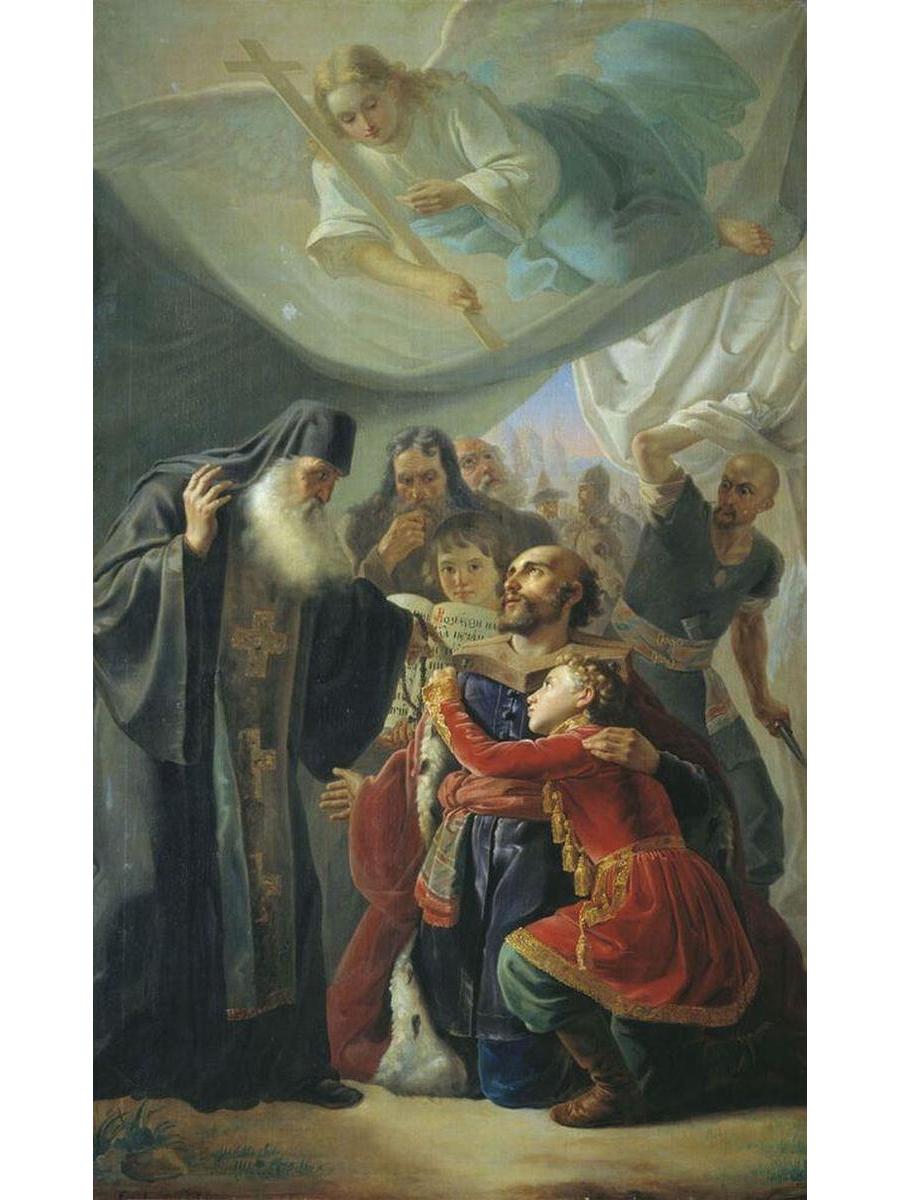 

Постер DRABS A3 Орлов Пимен Никитич Напутствие великого князя Михаила Тверского