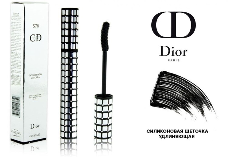 Тушь для ресниц Dior Extra Lengih Mascara 10мл dior тушь с мягким футляром diorshow pump n volume