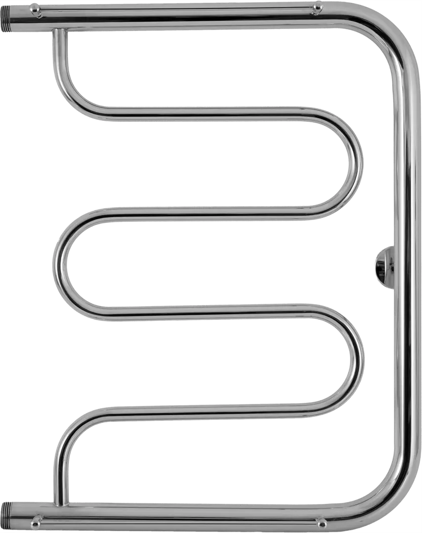 

Полотенцесушитель водяной М14 60x50 см 1", нержавеющая сталь c полимерным покрытием, Хром