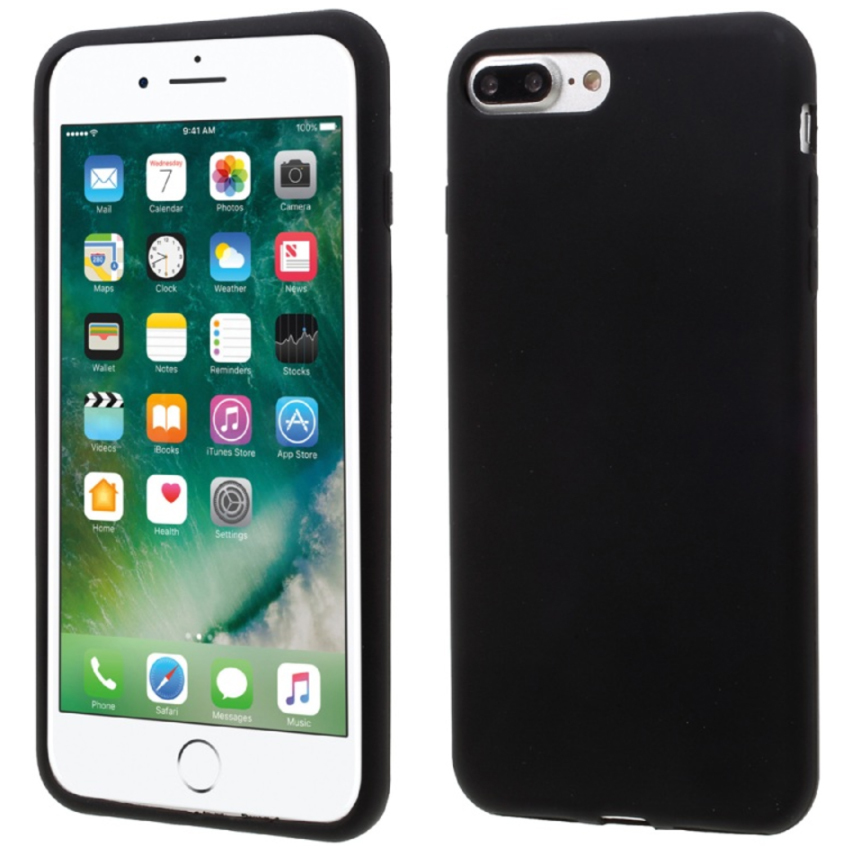 

Чехол силиконовый для iPhone 7 Plus/8 Plus Full case series черный, Apple iPhone 7 Plus / 8 Plus