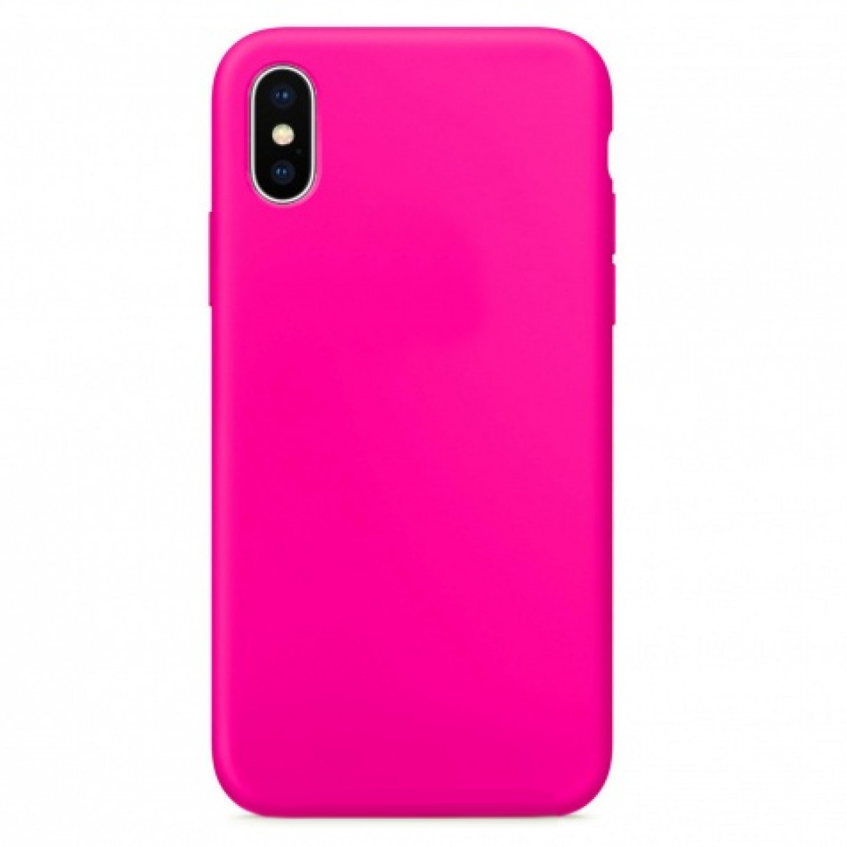 

Чехол силиконовый для iPhone X/XS Full case series ярко-розовый, Apple iPhone X / XS