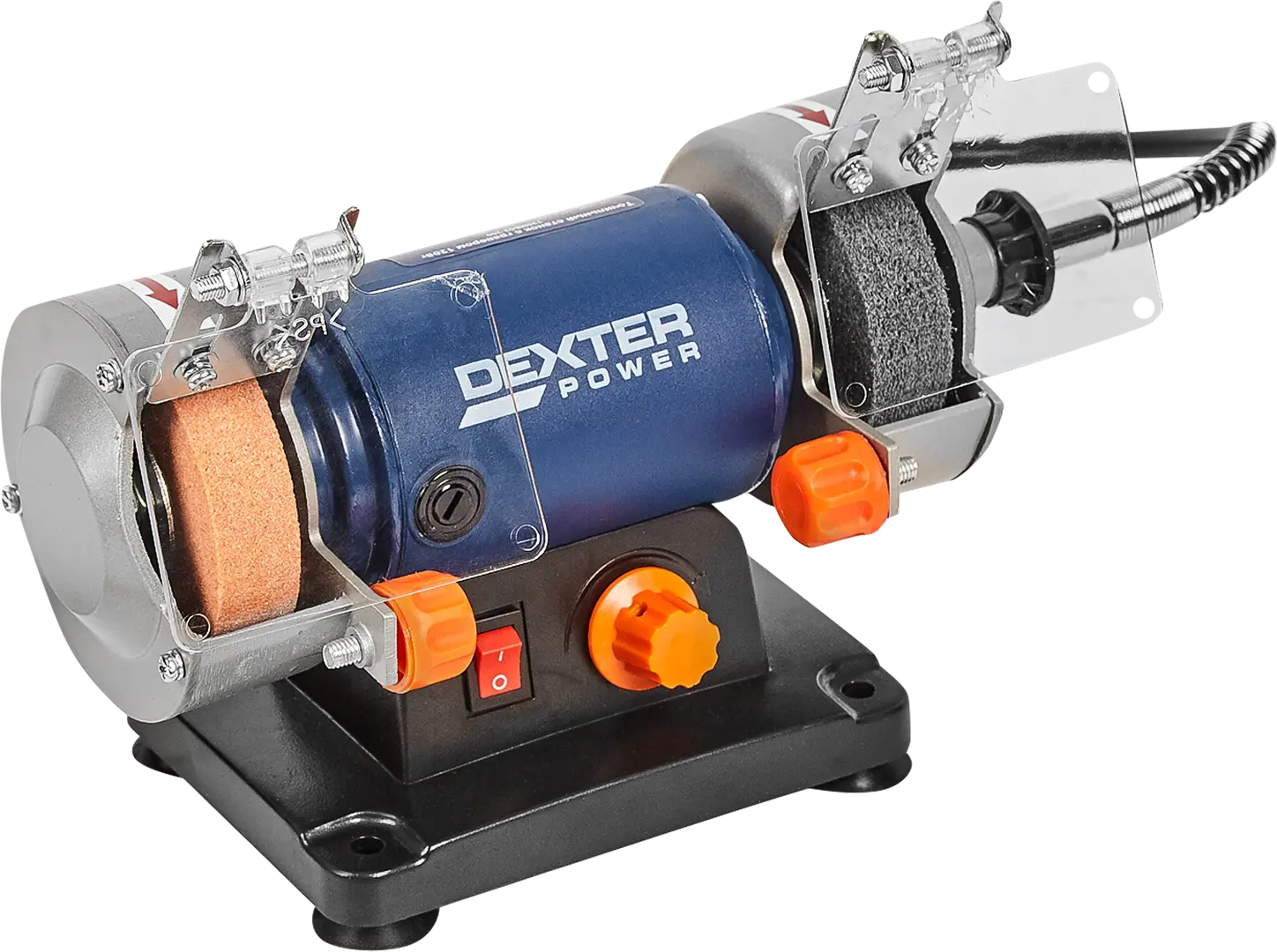 Станок точильный Dexter V 120MBG2-200, 150 Вт, с гравером точильный станок для цепей энергомаш