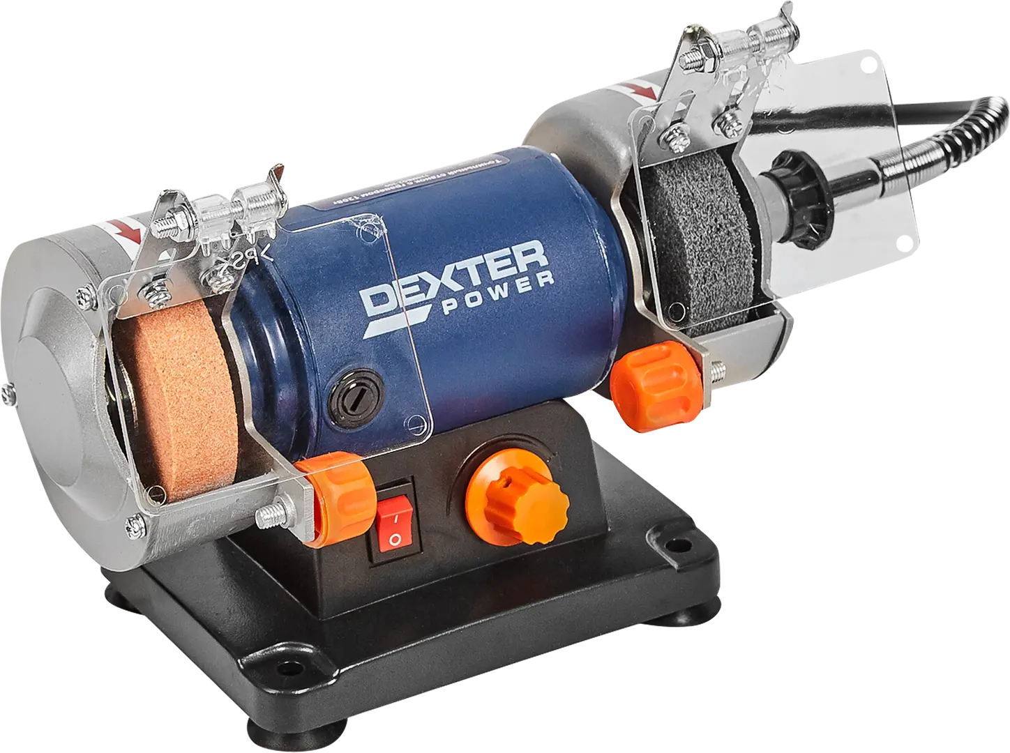 Станок точильный Dexter V 120MBG2-200, 150 Вт, с гравером брусок алмазный точильный dmt coarse 325 меш 45 мкм резиновые ножки