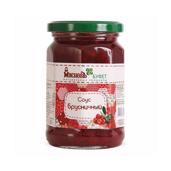 

Соус МясновЪ БУФЕТ брусничный 280 г