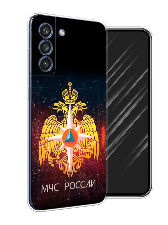 

Чехол Awog на Samsung Galaxy S21 FE 5G / Самсунг S21 FE 5G "МЧС России", Черный;желтый;красный, 2103050-5