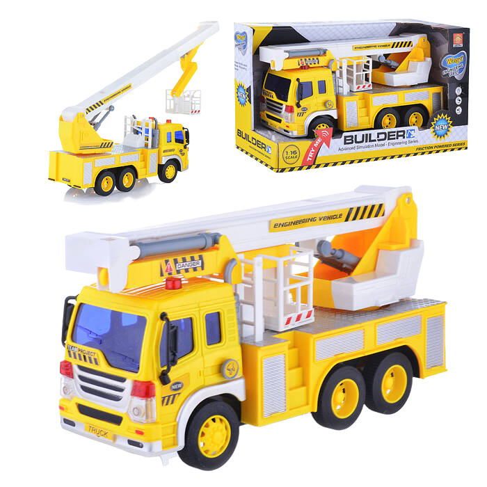 

Машина WY299S Спецтехника на батарейках, в коробке 1:16