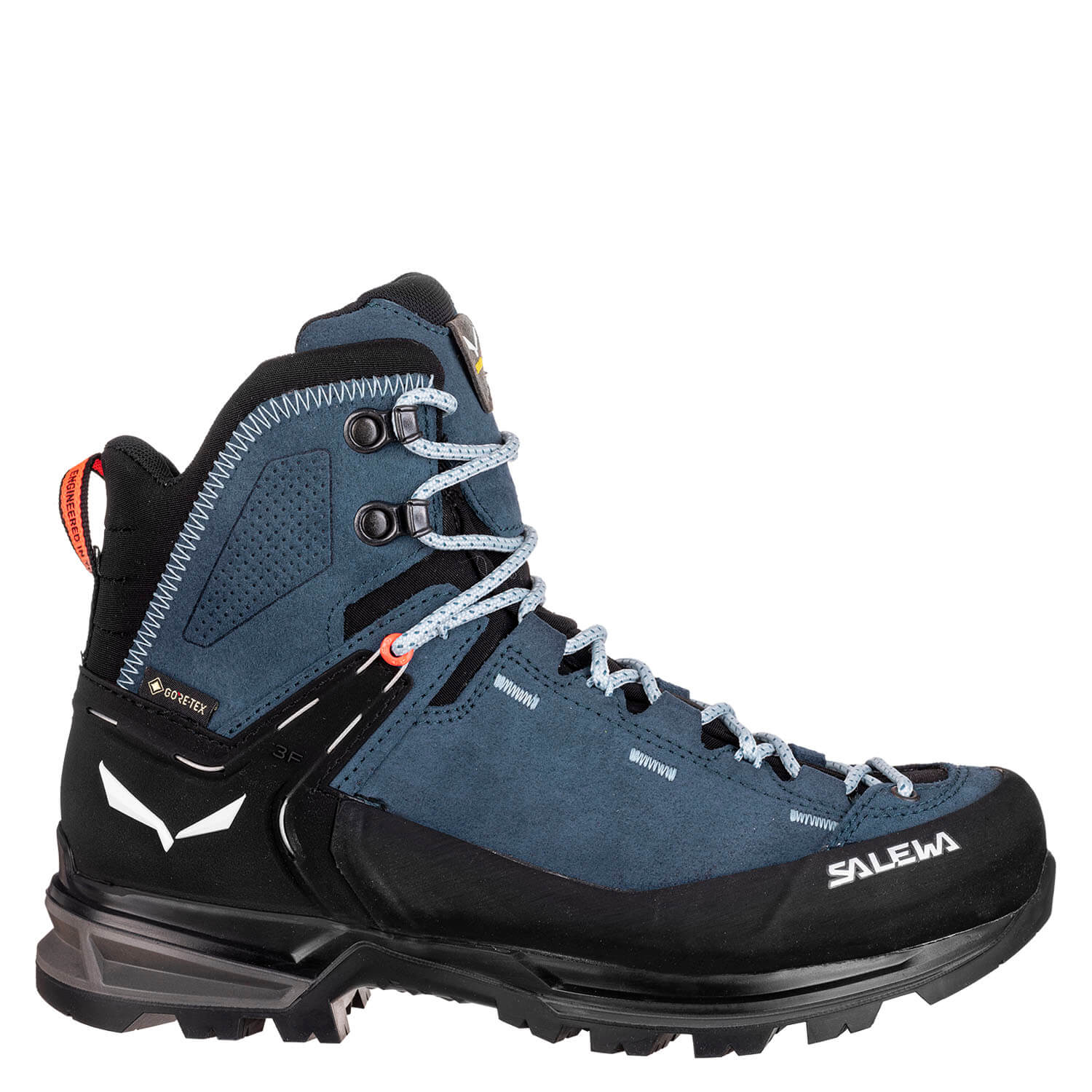 Треккинговые Ботинки Salewa Mtn Trainer 2 Mid Gtx W Dark Denim/Black (Uk:5) 2024-25