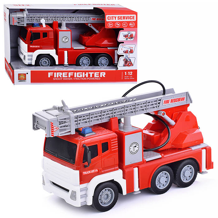 

игрушечная машинка WY851A Спецслужба на батарейках, в коробке, Красный