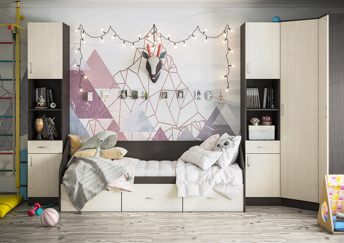 

Детская спальня "Ронда" Комплектация 4