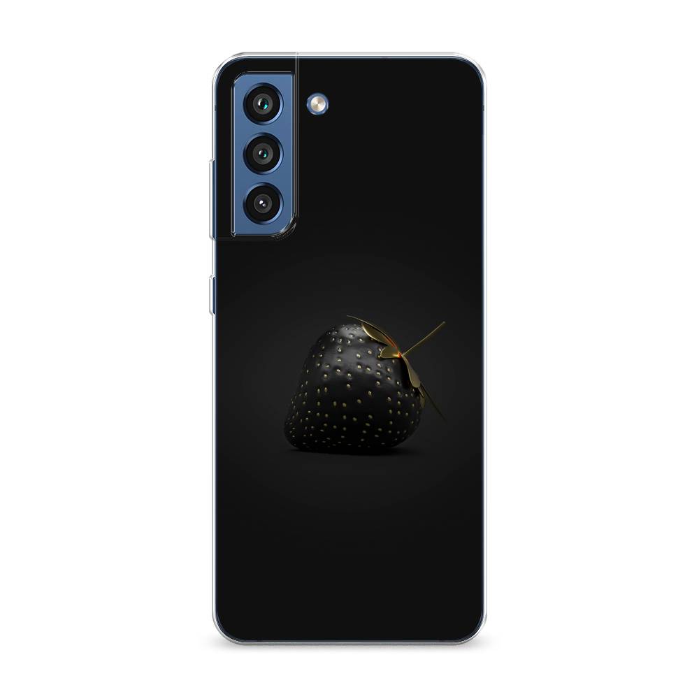 

Чехол Awog на Samsung Galaxy S21 FE 5G / Самсунг S21 FE 5G "Черная клубника", Золотистый;черный;серый, 2103050-10